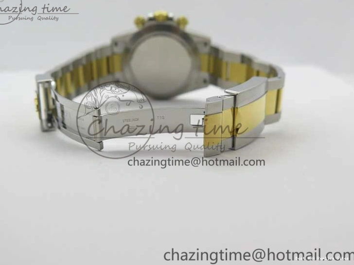 AAA Replica Watches 1:1 Daytona Dial Edition SA4130 Noob 3181 Bracelet Case 904L Bright 116503 V SS YG and Best SS Gold 0104